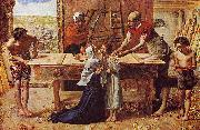 Sir John Everett Millais Christus im Hause seiner Eltern oil painting